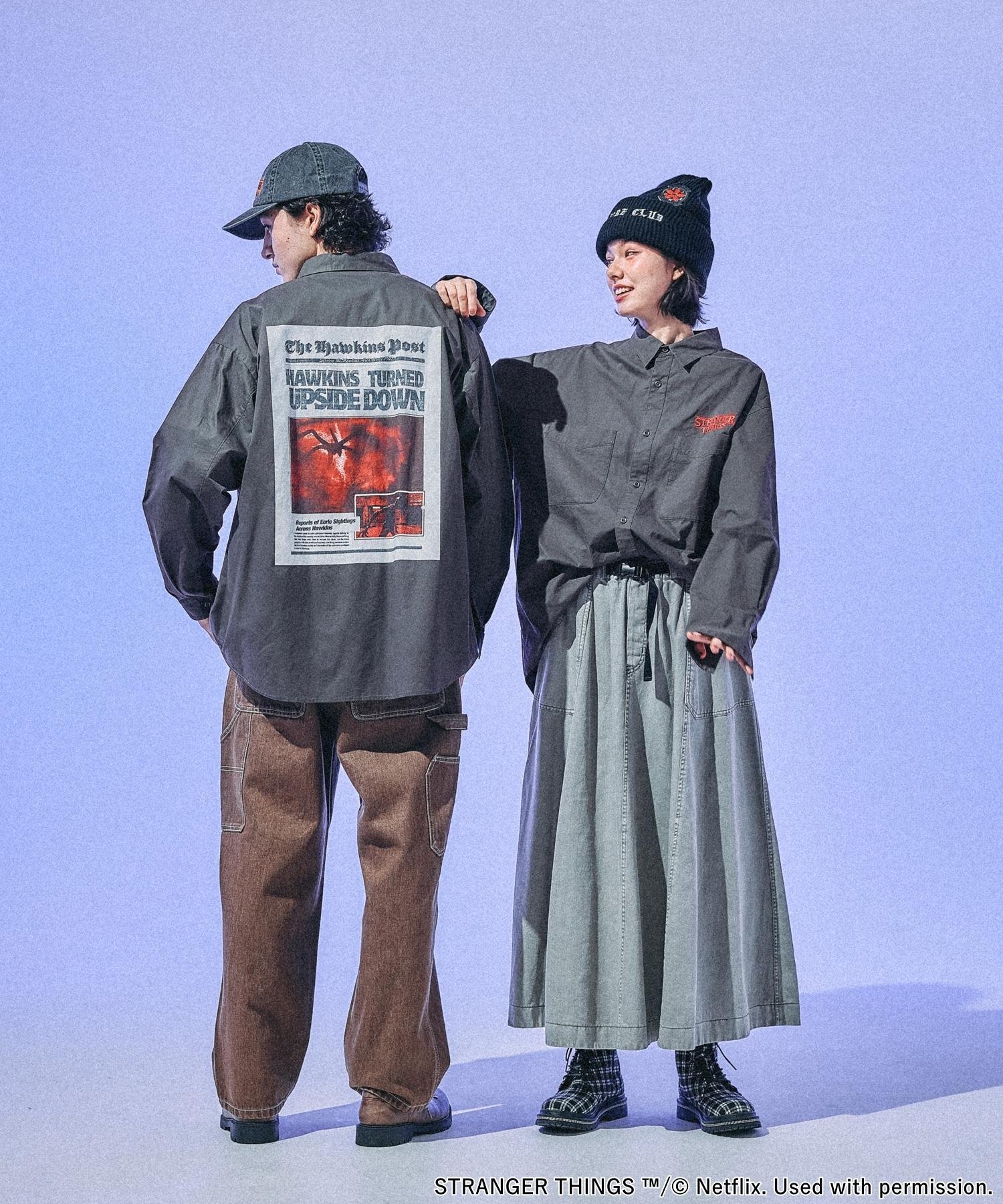 niko and ｜【STRANGER THINGS】コラボグラフィックシャツ
