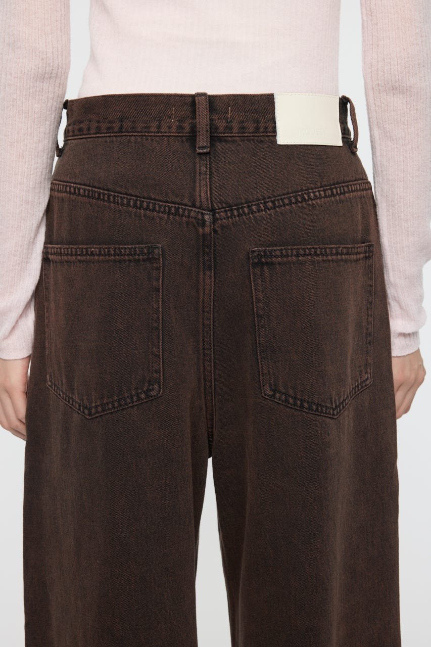 moussy｜F/LEATHER DOUBLE KNEE パンツ | Rakuten Fashion(楽天