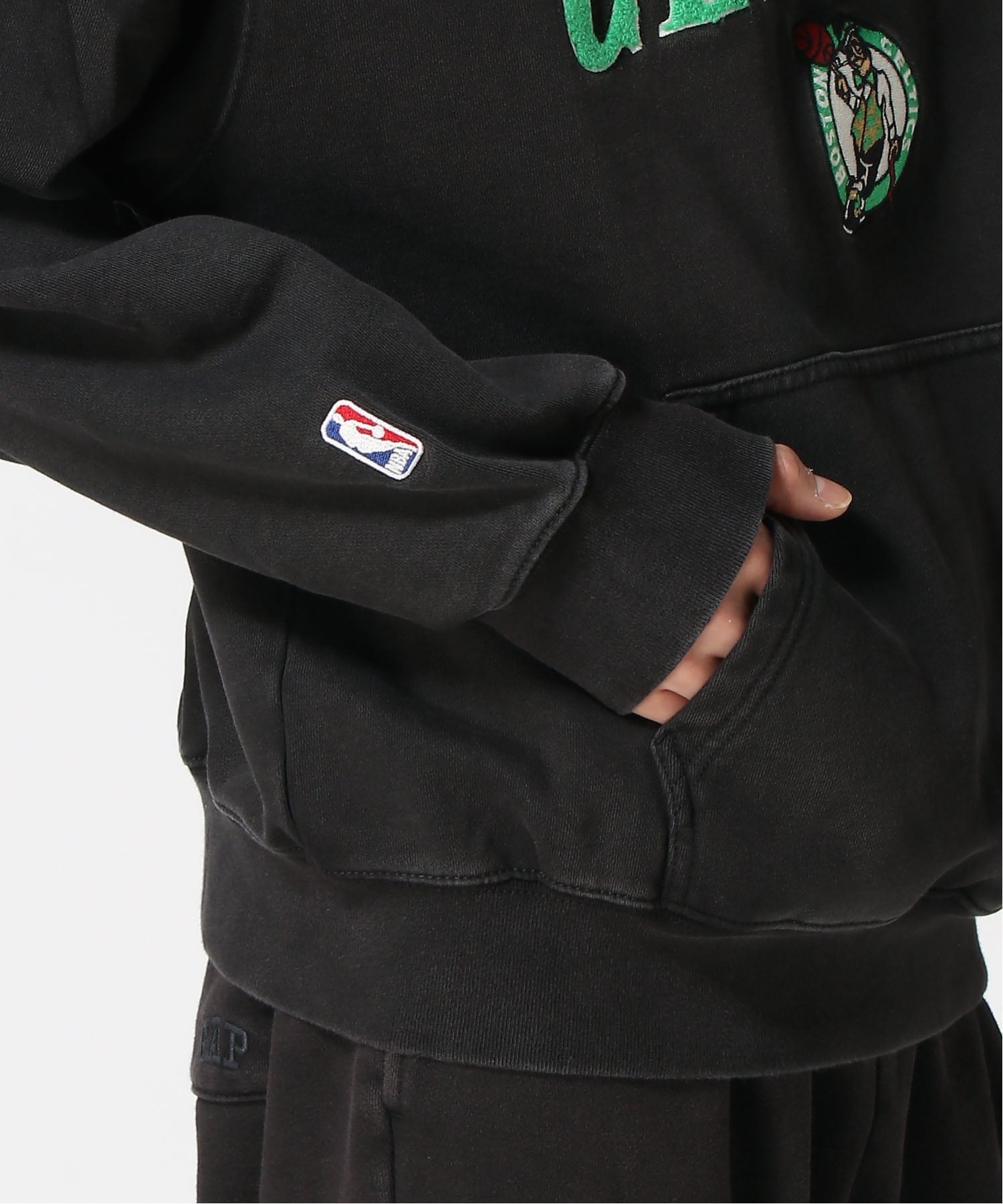 GAP｜(U)NBA ボストン セルティックス ロゴ ヘビーウェイトパーカー