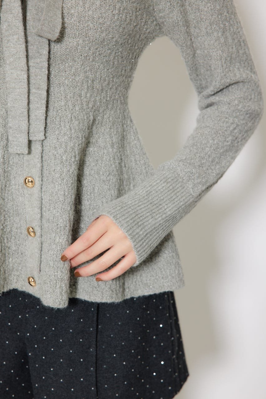 rienda｜2WAYペプラムニットカーディガントップス | Rakuten Fashion