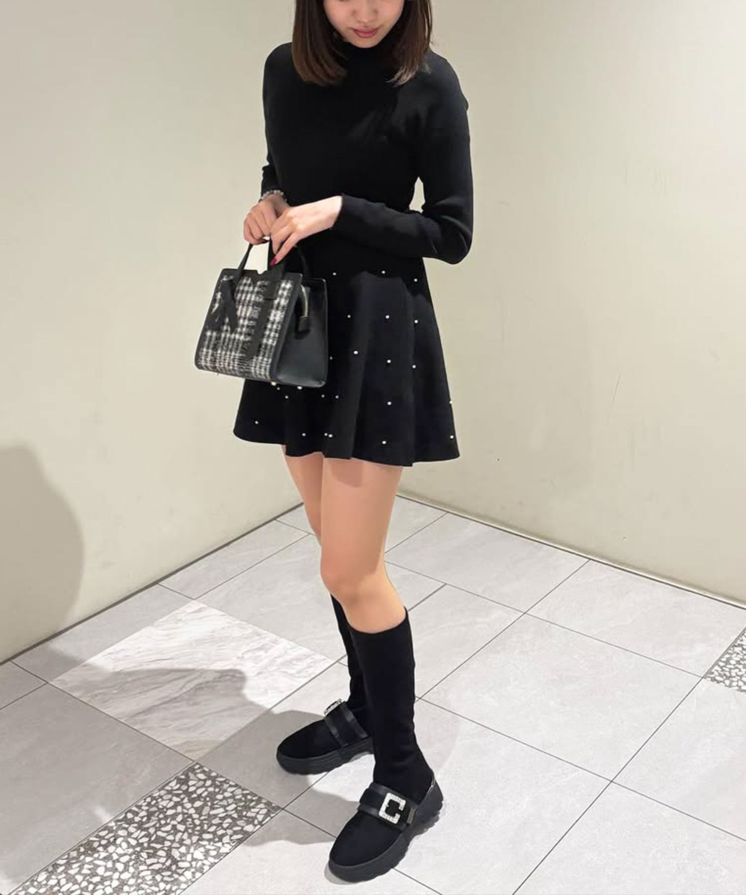 diana｜【軽量】厚底ストレッチロングブーツ | Rakuten Fashion(楽天