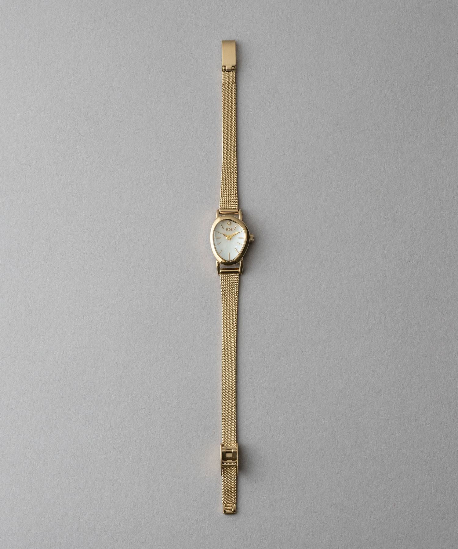 ete｜ダイヤモンド ジェムフェイス メッシュベルト ウォッチ | Rakuten