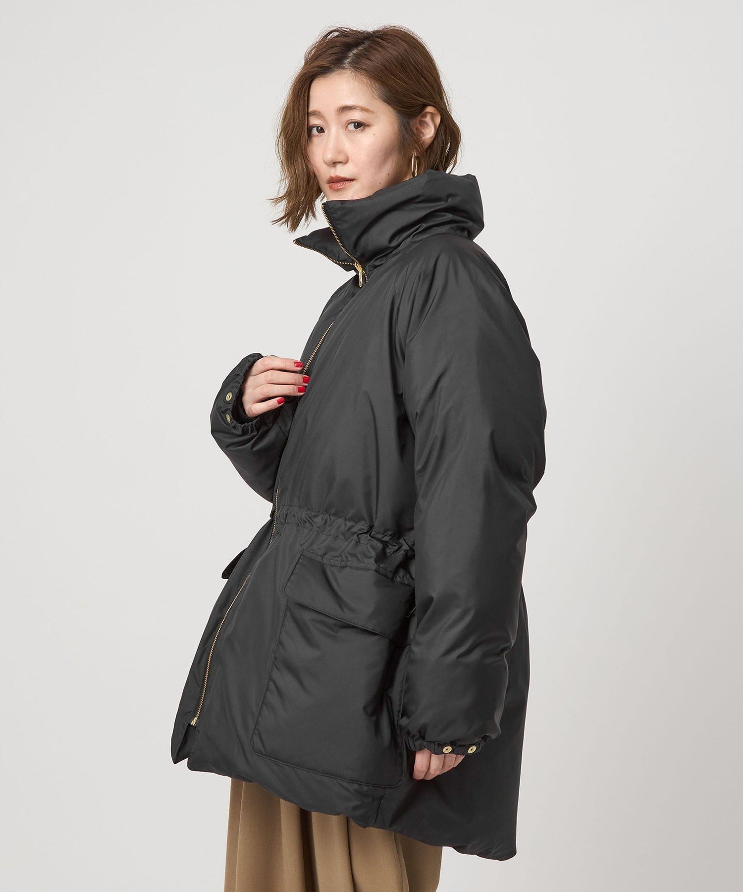 UNITED ARROWS｜<conte>ミリタリー リバーシブル ダウンジャケット