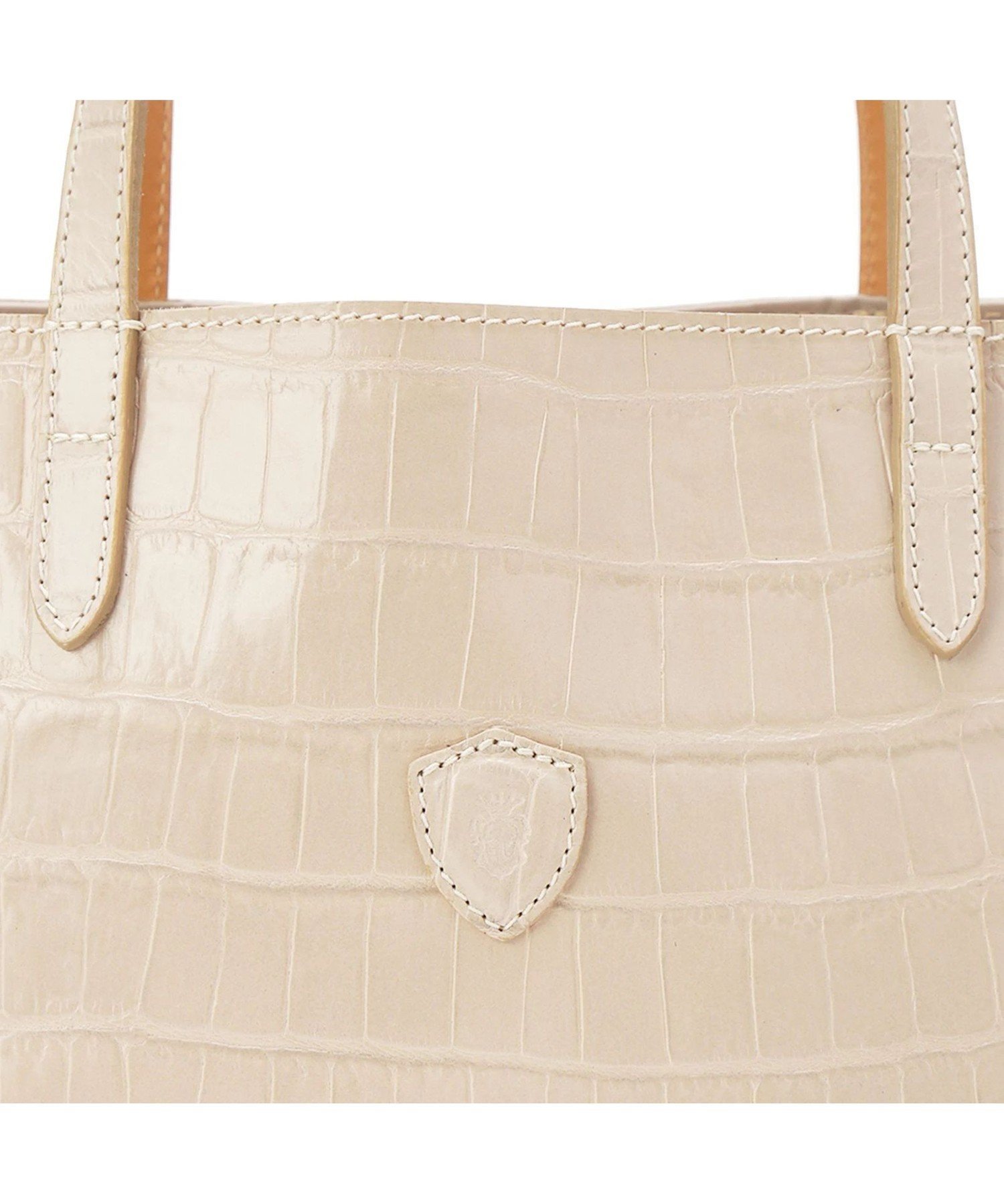 Felisi｜【Felisi/フェリージ】クロコ型押し レザー ハンドバッグ