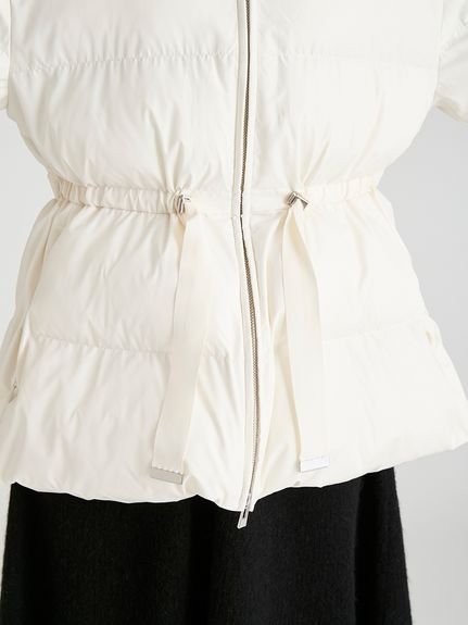 CELFORD｜【撥水加工】ファー襟付きキルティングショートコート