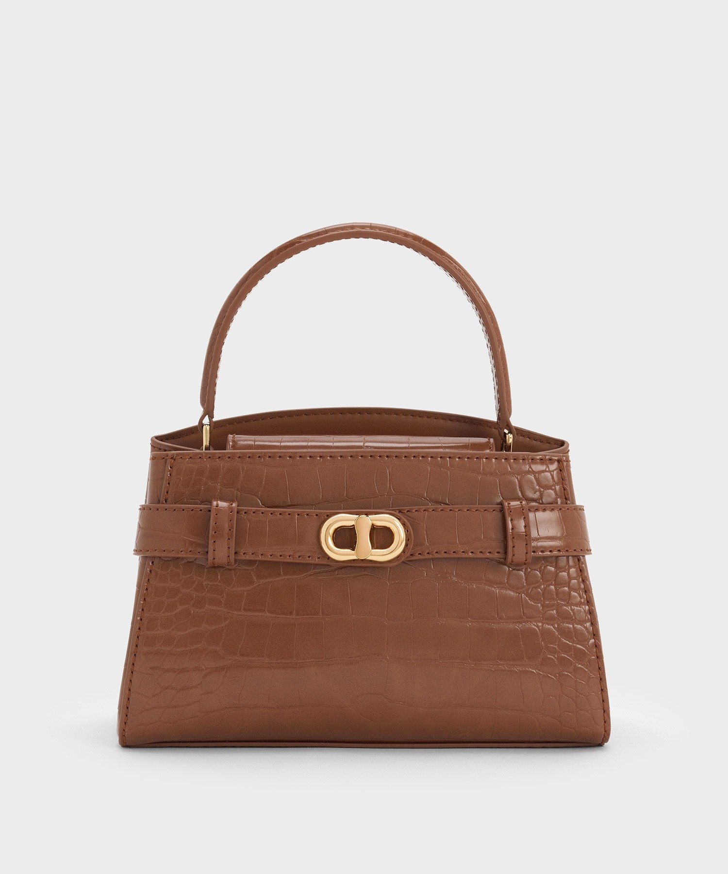 CHARLES & KEITH｜Aubrielle オブリエル クロックエフェクトトップ