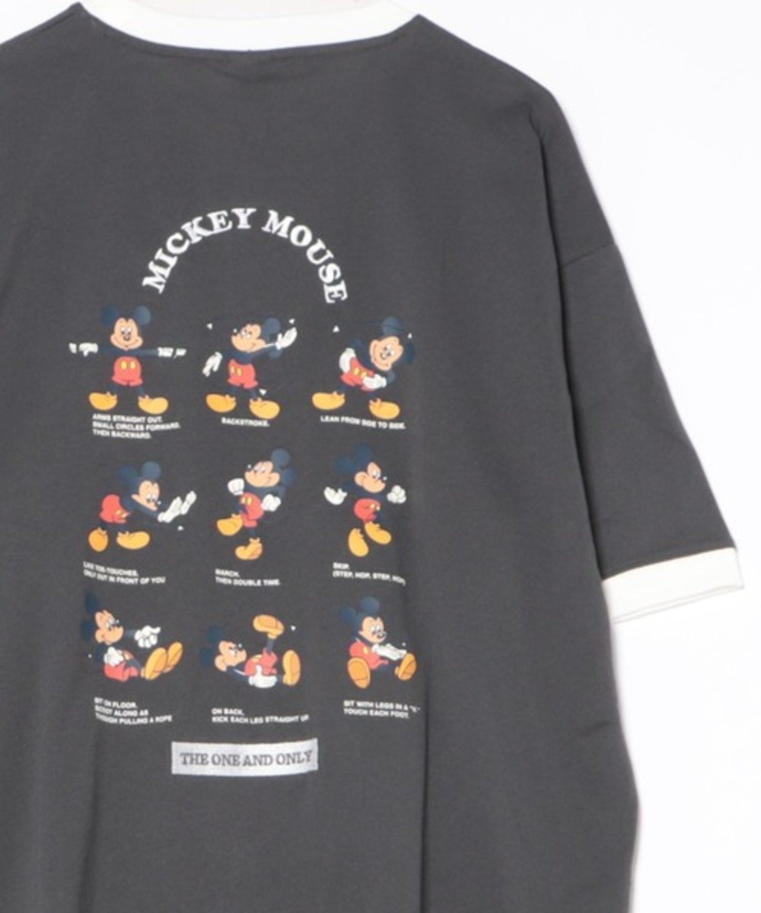 marukawa｜Disney ディズニー Tシャツ メンズ 半袖 ラグラン