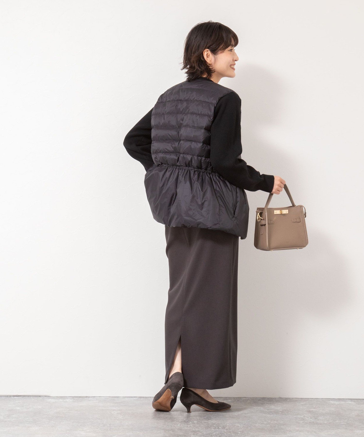 NOLLEY'S｜【TAION/タイオン】別注ニットコンビダウンジャケット