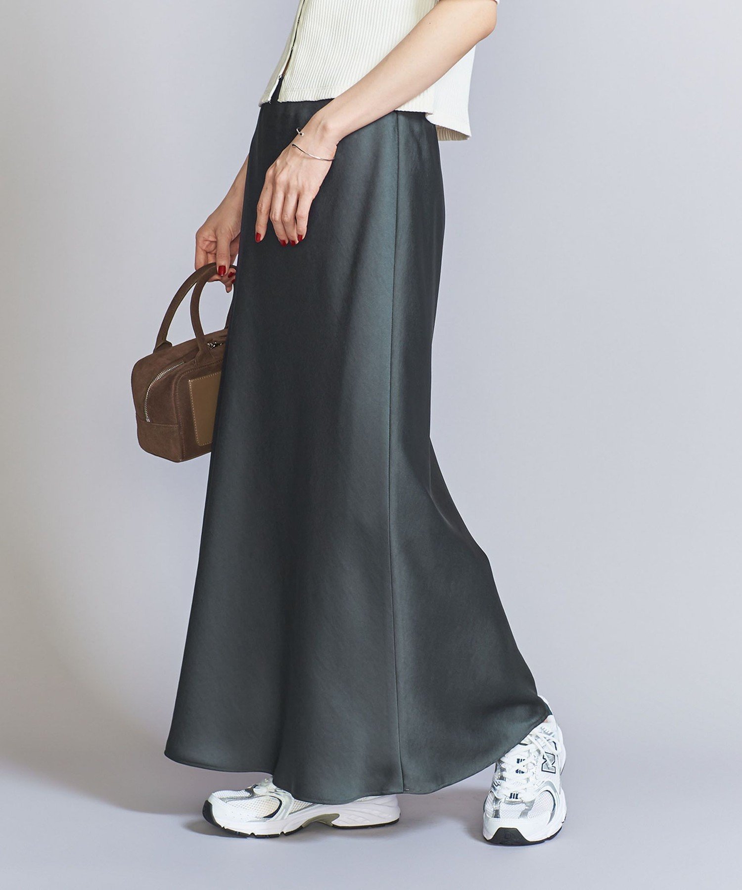 UNITED ARROWS LTD. OUTLET｜ポリエステル マーメイドフレアスカート 3