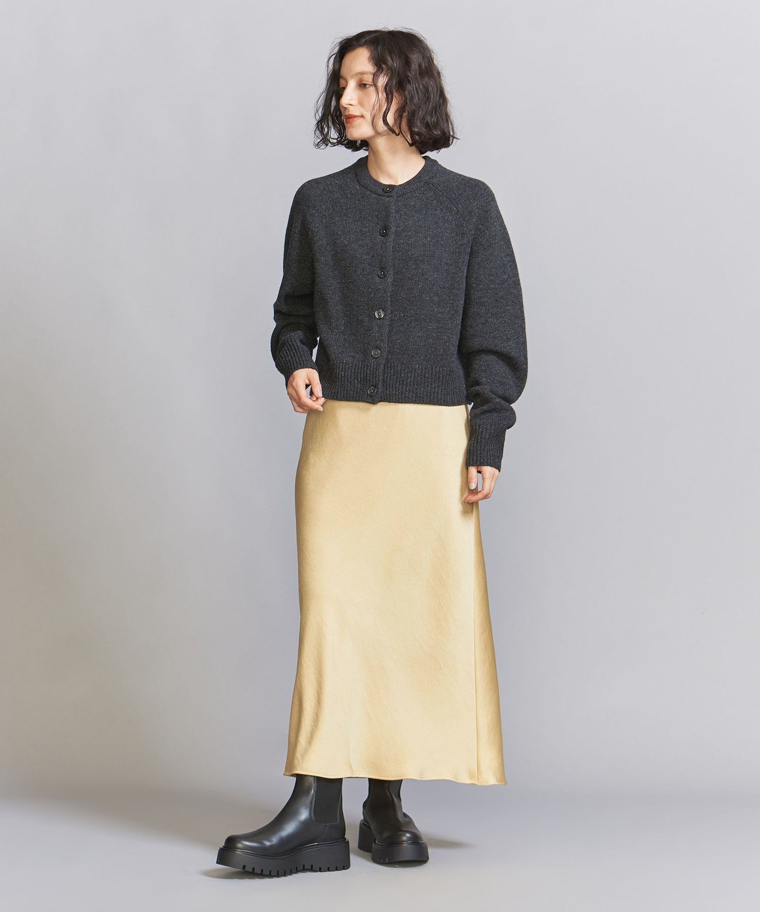 UNITED ARROWS LTD. OUTLET｜ポリエステル マーメイドフレアスカート 3