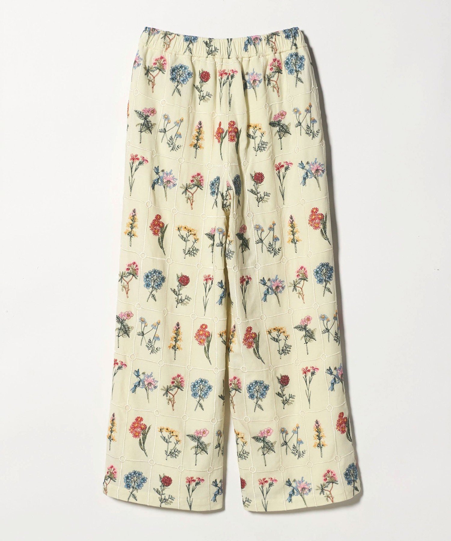 CITEN｜<CITEN>ブロックフラワーシシュウイージーパンツ | Rakuten