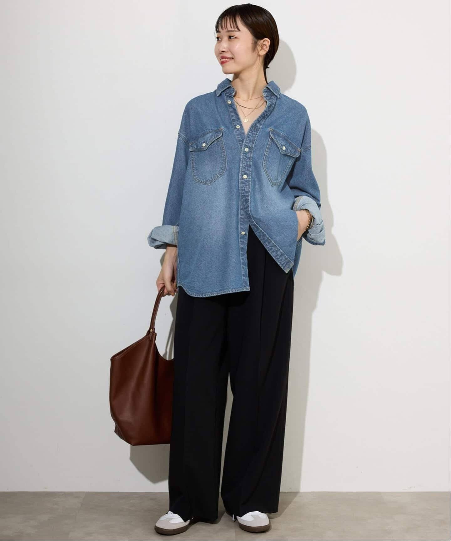 SLOBE IENA｜《WEB限定/追加3》LE DENIM BDUデニムシャツ | Rakuten