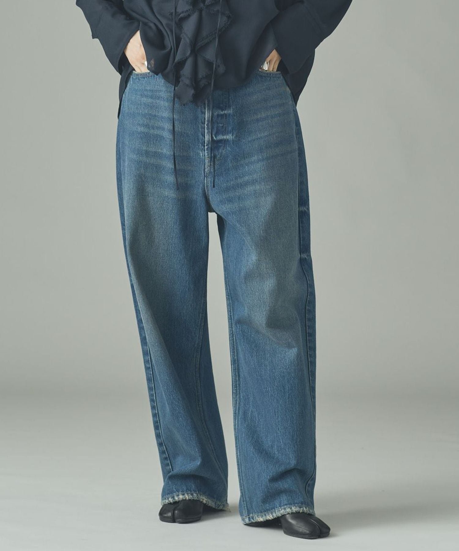 Curensology｜<&RC>ワイドルーズデニムパンツ | Rakuten Fashion(楽天