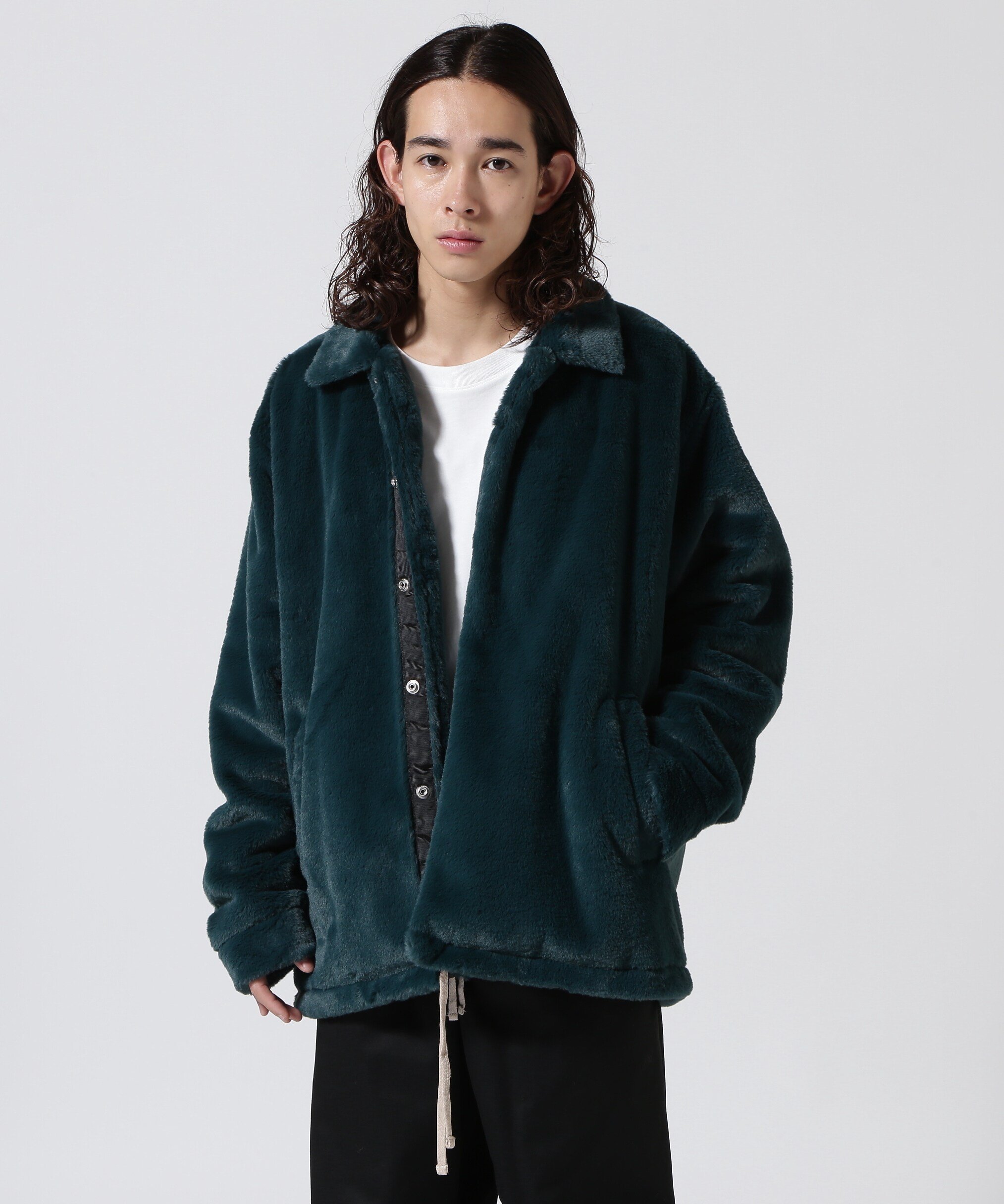LHP｜WEB&DEPOT限定/DankeSchon/ダンケシェーン/ECO FUR COACH JACKET
