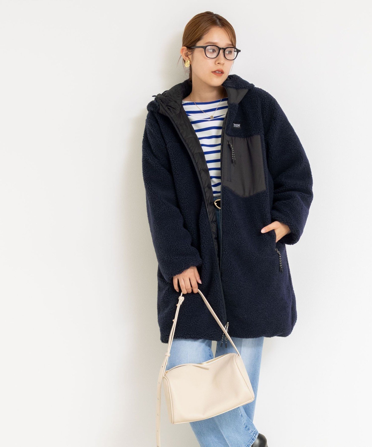 NOLLEY'S｜◇【WEB限定】【TAION/タイオン】別注ボア×ダウンフード