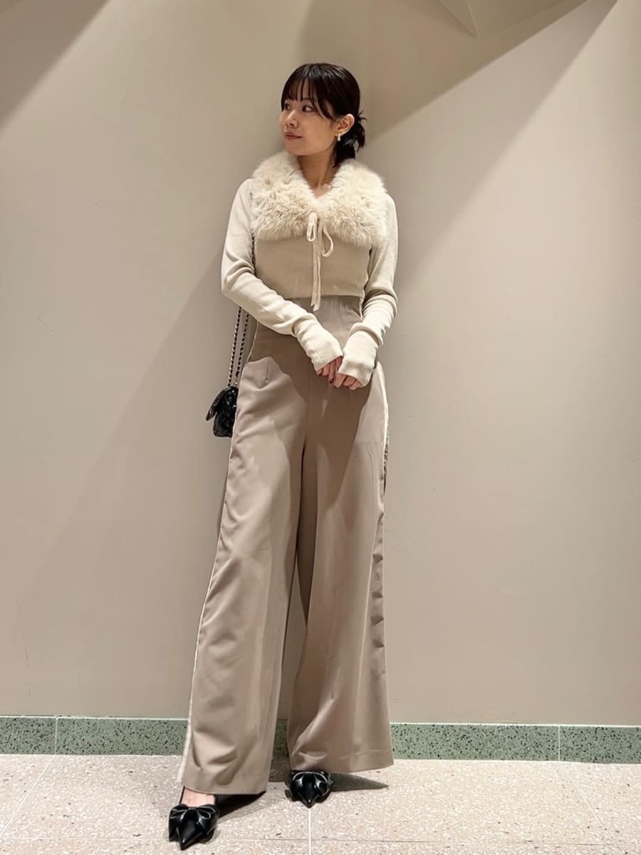 SNIDEL｜ティペットファーニット | Rakuten Fashion(楽天ファッション