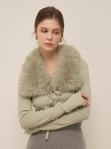 SNIDEL｜ティペットファーニット | Rakuten Fashion(楽天ファッション