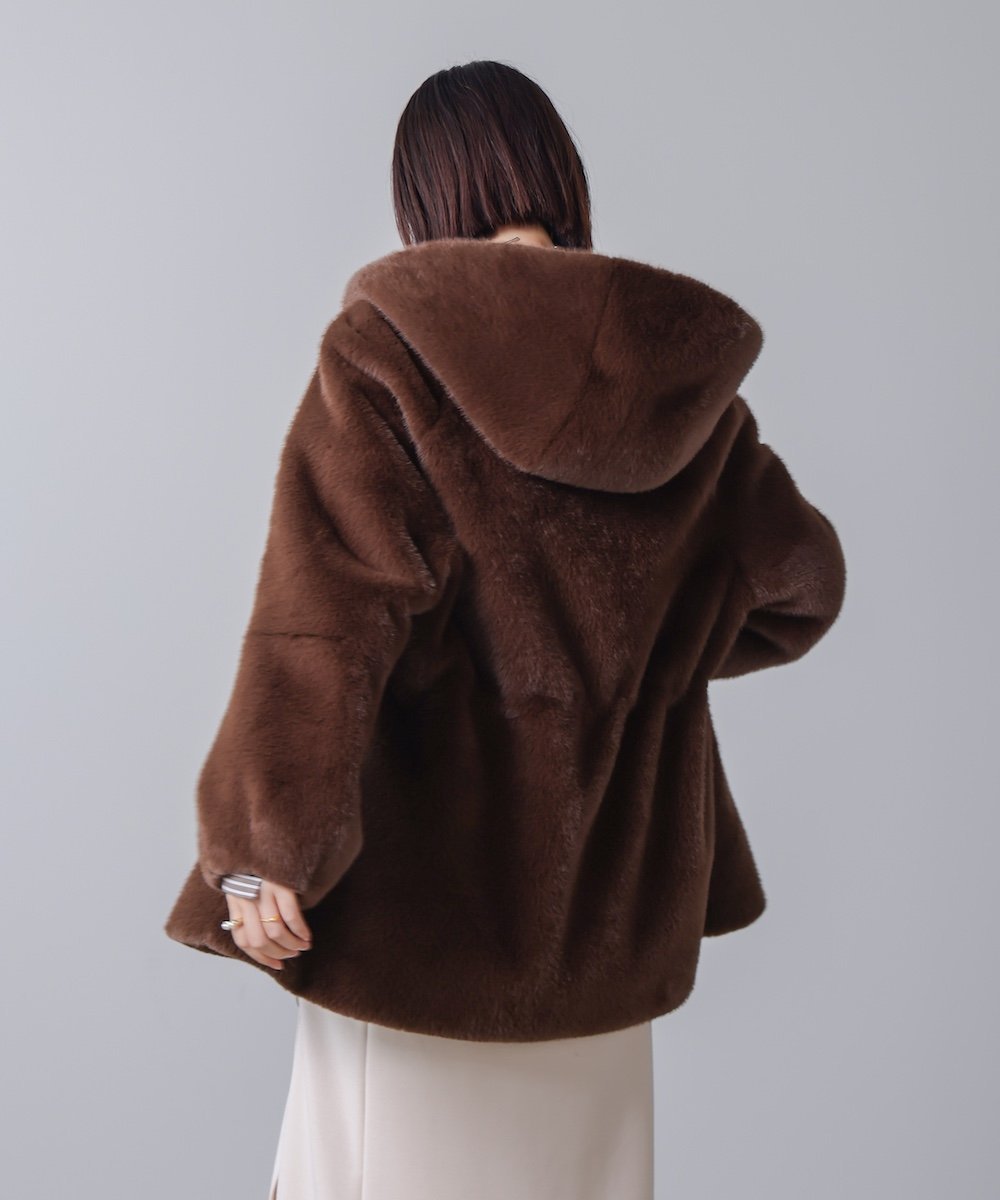 Bab / Bou Jeloud｜フェイクファーコート | Rakuten Fashion(楽天