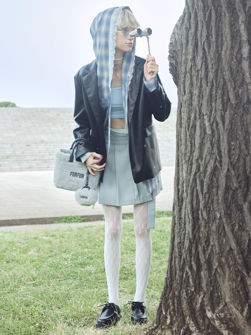 FURFUR｜フーディーオンブレーチェックシャツ | Rakuten Fashion(楽天