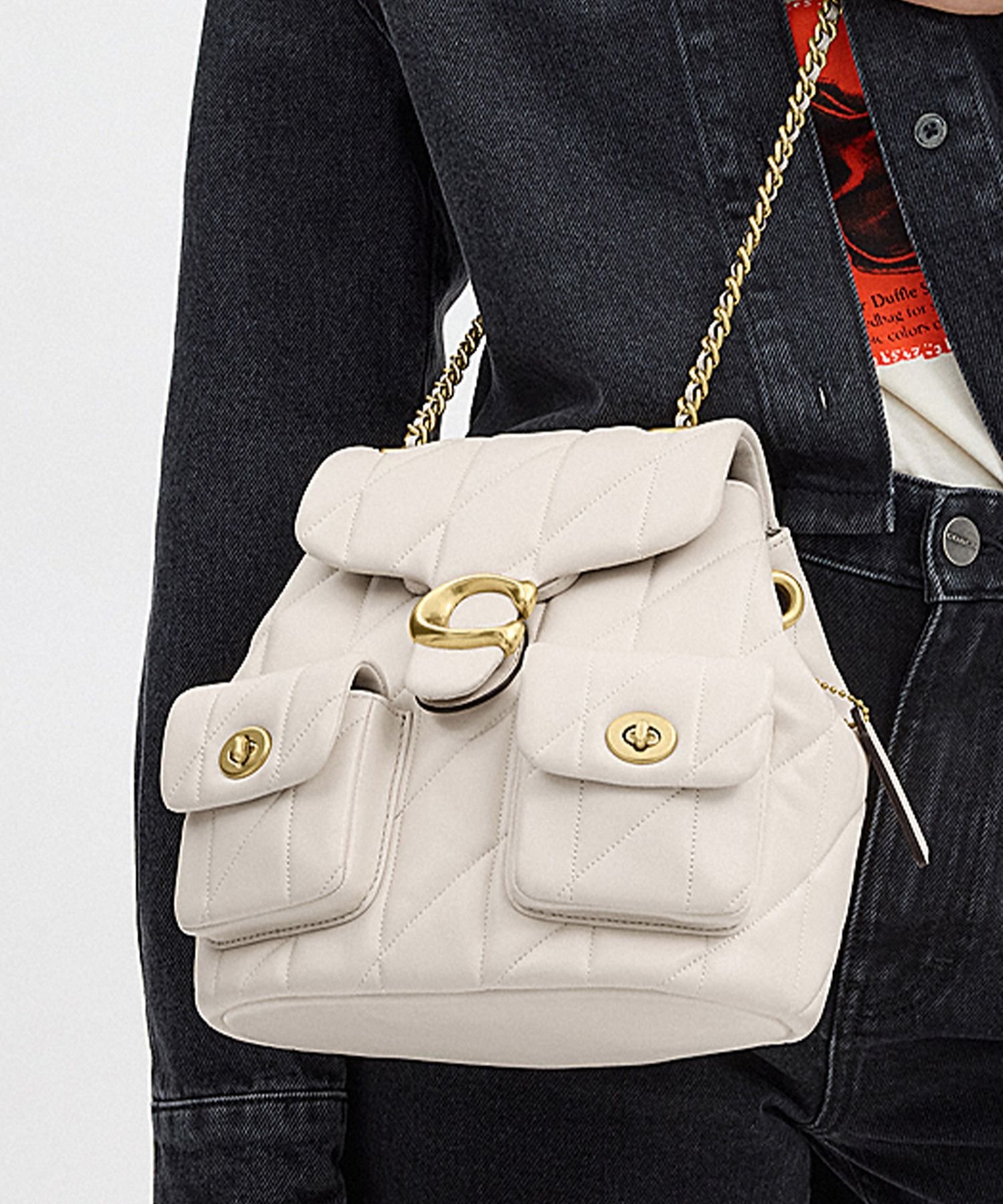 COACH｜【公式】タビー バックパック・キルティング | Rakuten Fashion