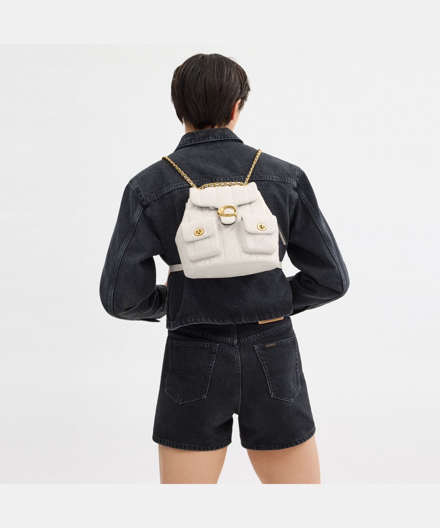 COACH｜【公式】タビー バックパック・キルティング | Rakuten Fashion