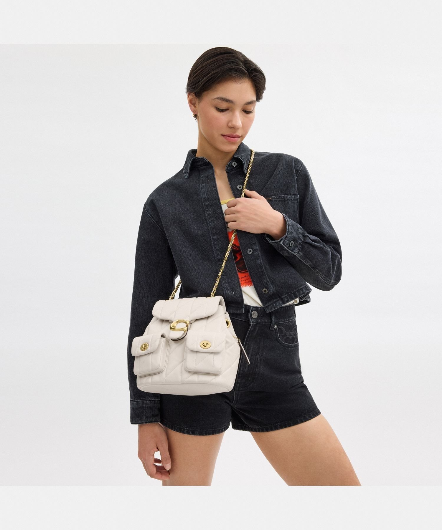 COACH｜【公式】タビー バックパック・キルティング | Rakuten Fashion