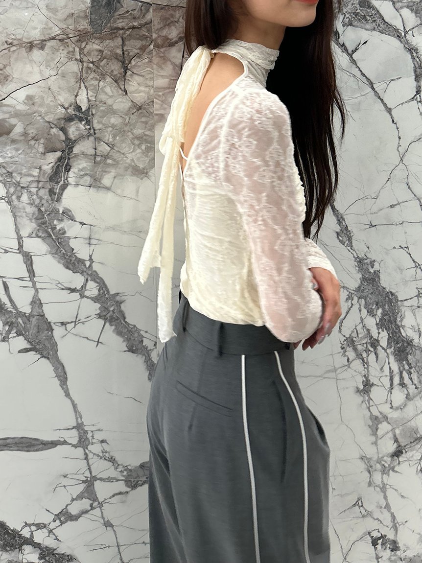 SNIDEL｜【Chacott】レースシアーTOPS | Rakuten Fashion(楽天