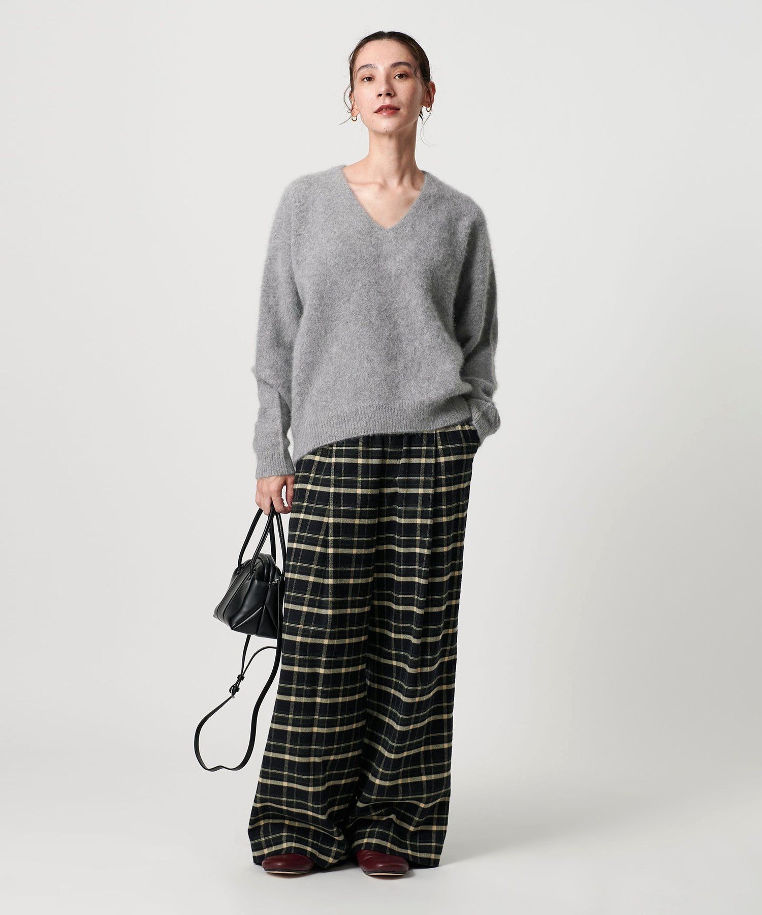 BEAUTY&YOUTH UNITED ARROWS｜フォックスカシミヤブレンド Vネック