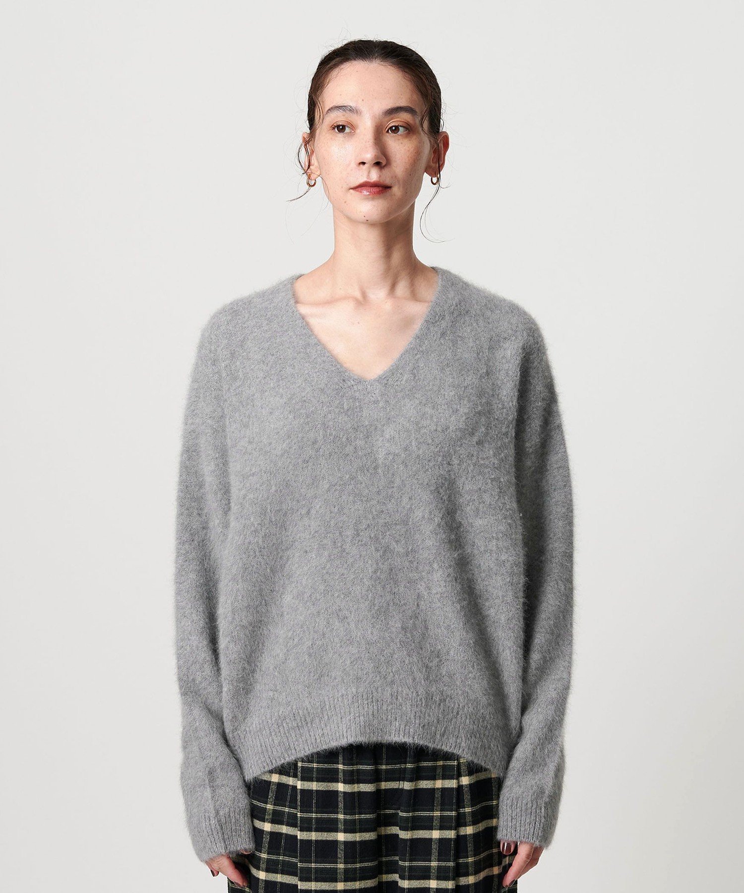 BEAUTY&YOUTH UNITED ARROWS｜フォックスカシミヤブレンド Vネック