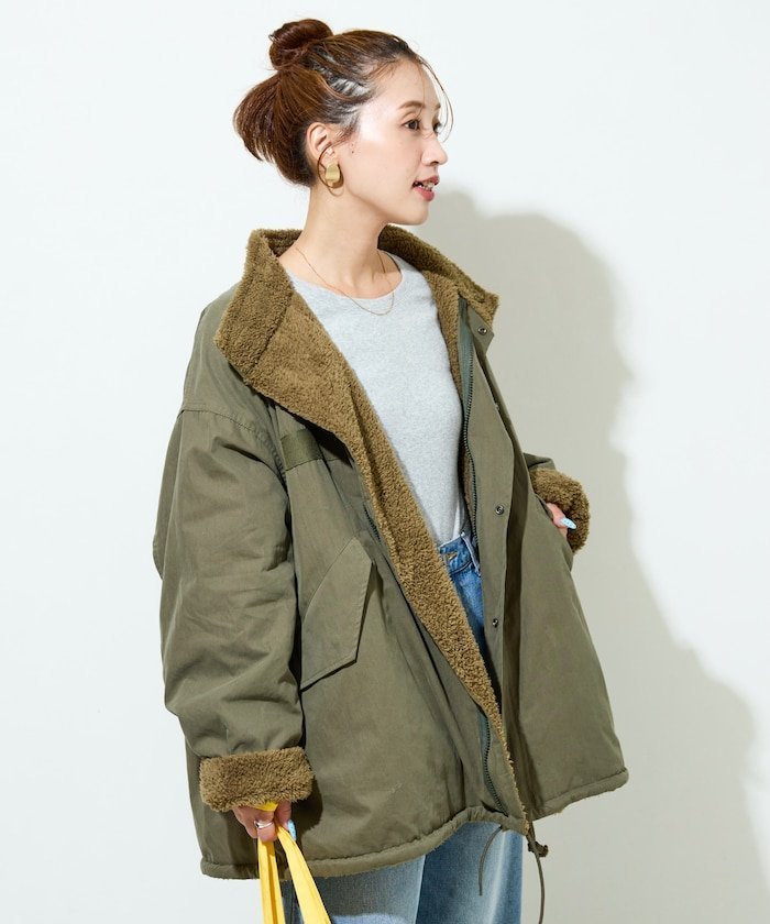FREAK'S STORE｜M65 リバーシブル ボア ショートコート【限定展開