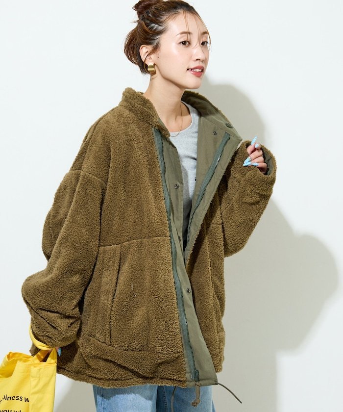 FREAK'S STORE｜M65 リバーシブル ボア ショートコート【限定展開