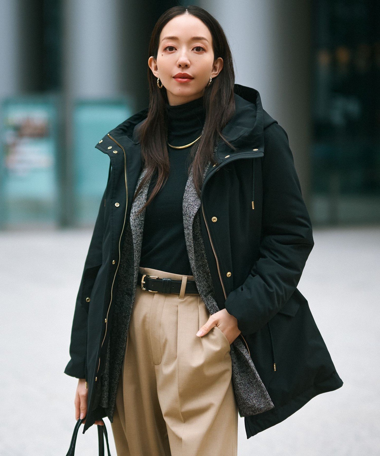 23区｜【滝沢眞規子さん着用/一部店舗限定/撥水加工】ミリタリー