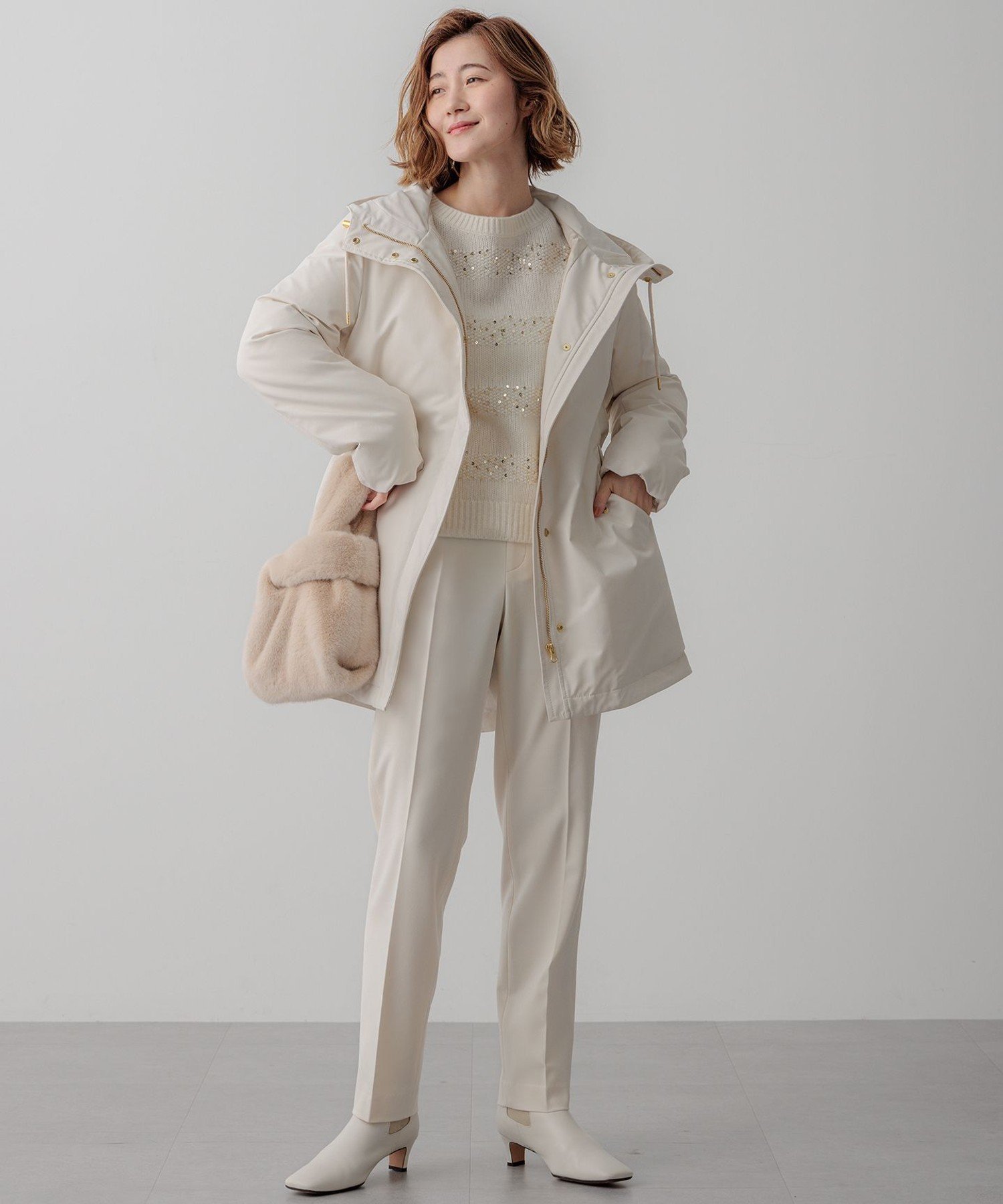 23区｜【滝沢眞規子さん着用/一部店舗限定/撥水加工】ミリタリー