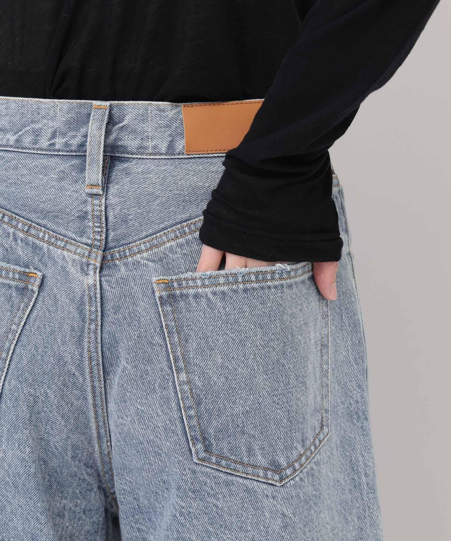 Curensology｜<&RC>カーヴィーデニムパンツ | Rakuten Fashion(楽天