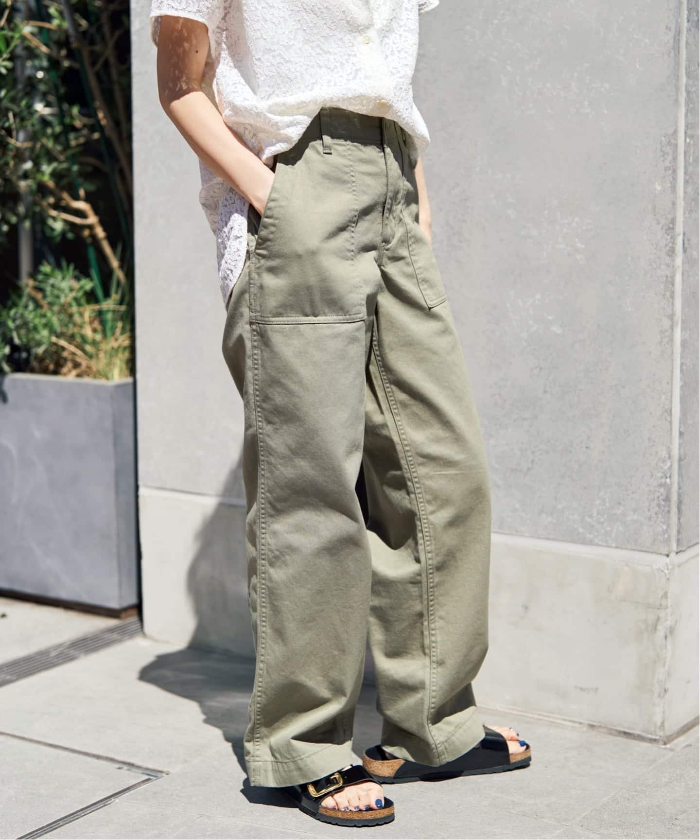 Spick & Span｜《追加2》ルーズベイカーパンツ | Rakuten Fashion(楽天