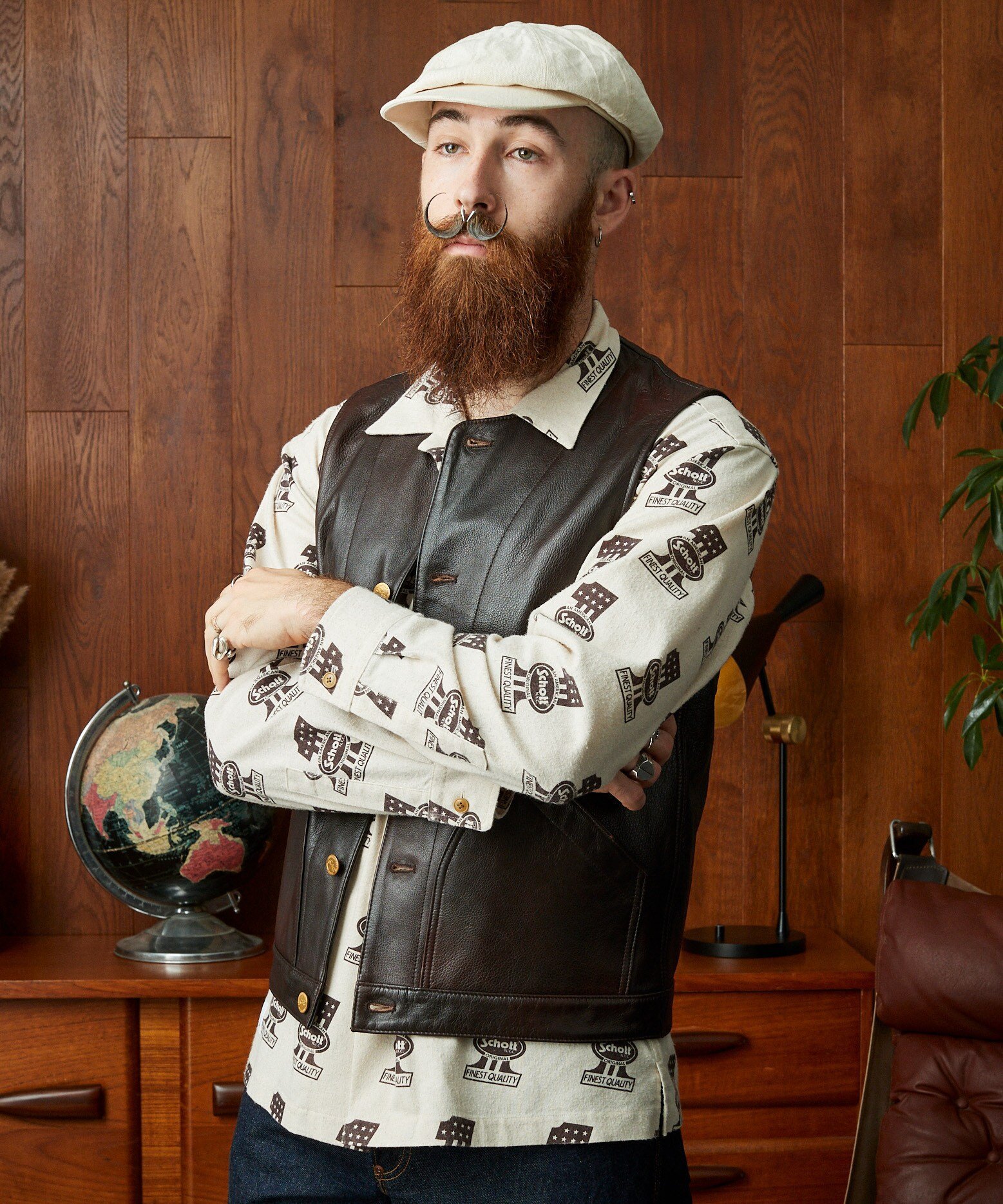 Schott｜BUFFALOW LEATHER VEST/バッファロー レザーベスト | Rakuten