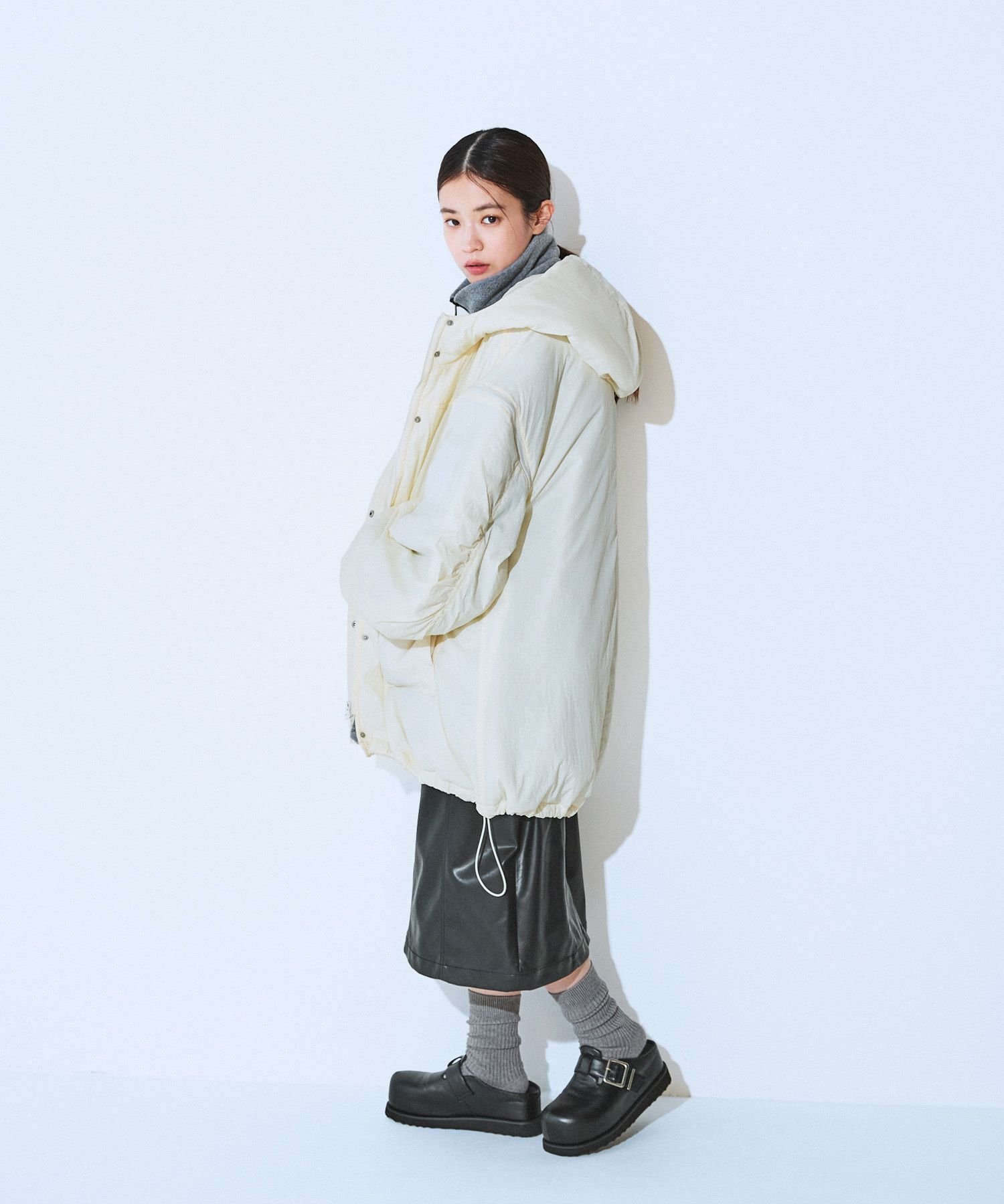 JEANASIS｜ソデ2WAYモンスターパーカーコート | Rakuten Fashion(楽天