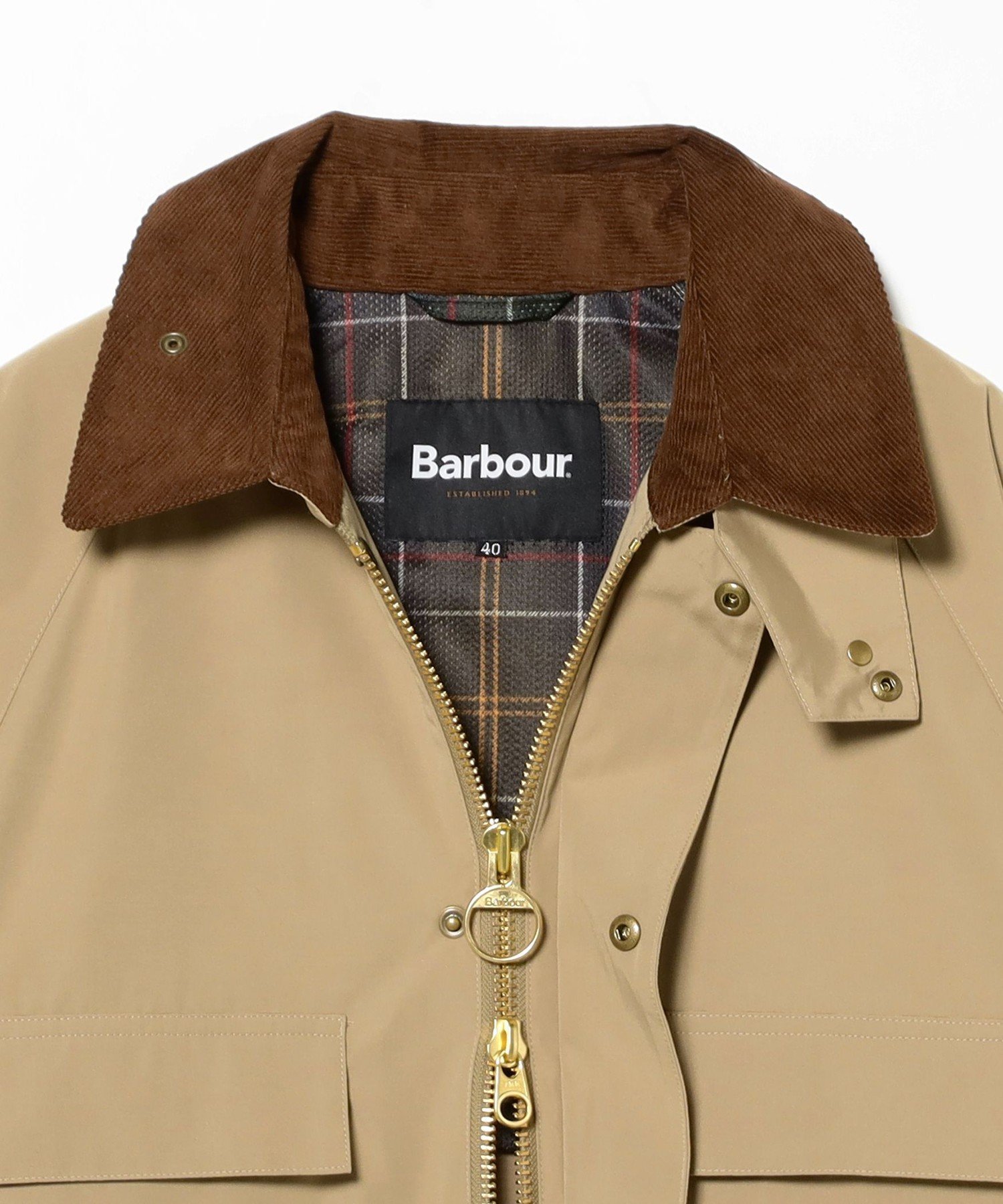 BEAMS MEN｜【別注】Barbour / OLD BEDALE ポリエステルコットン