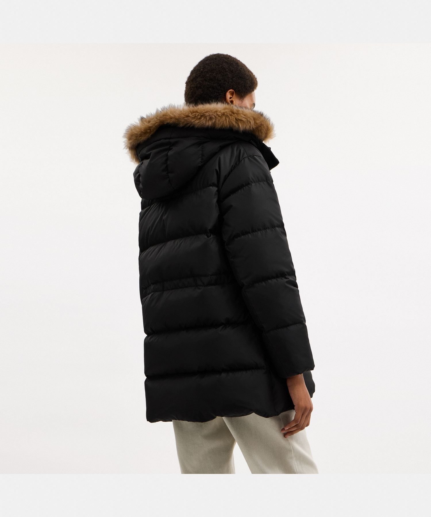 COACH OUTLET｜【公式】ミッド パッファー コート・シアリング