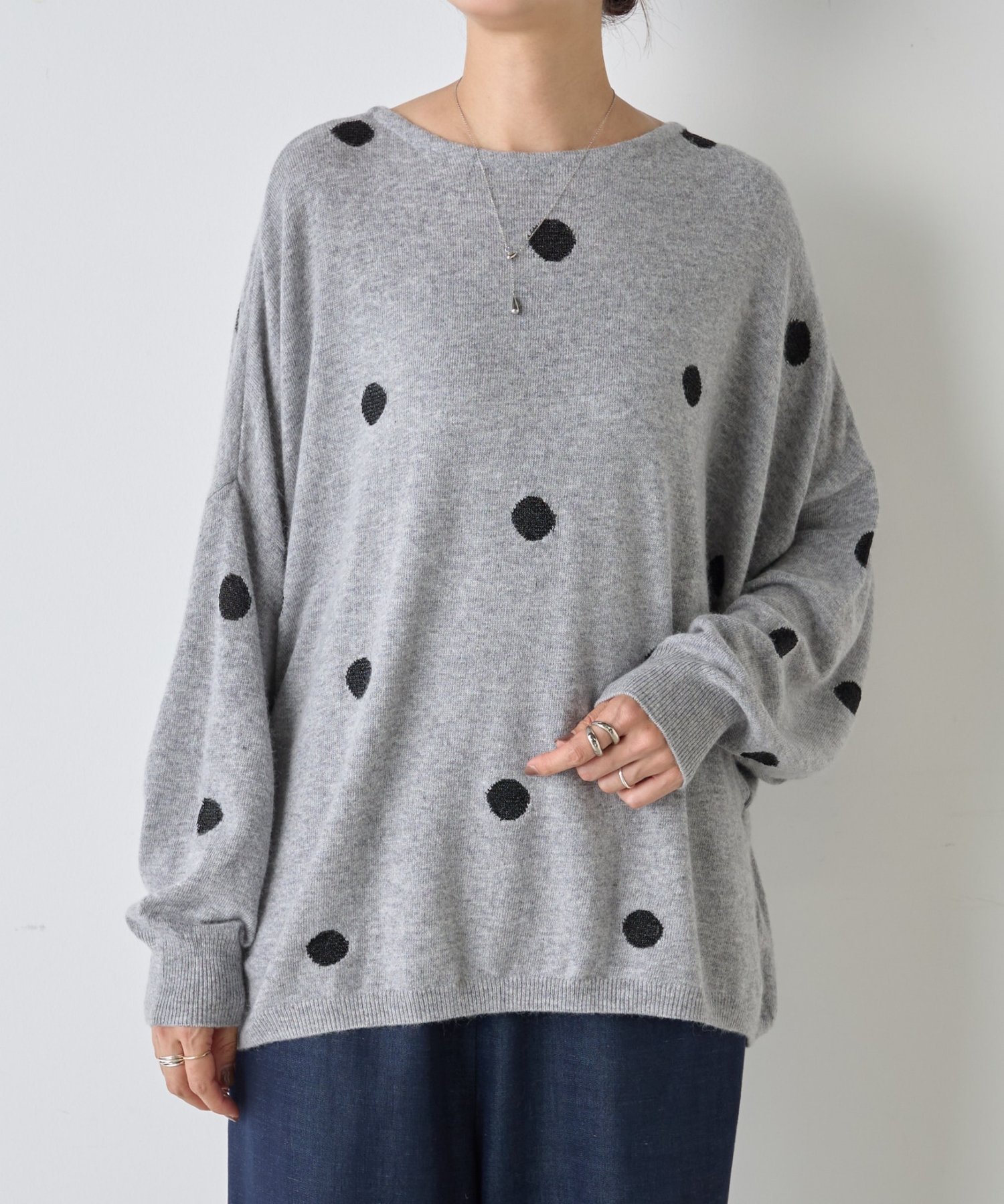 BEARDSLEY｜ラメドットプルオーバー | Rakuten Fashion(楽天