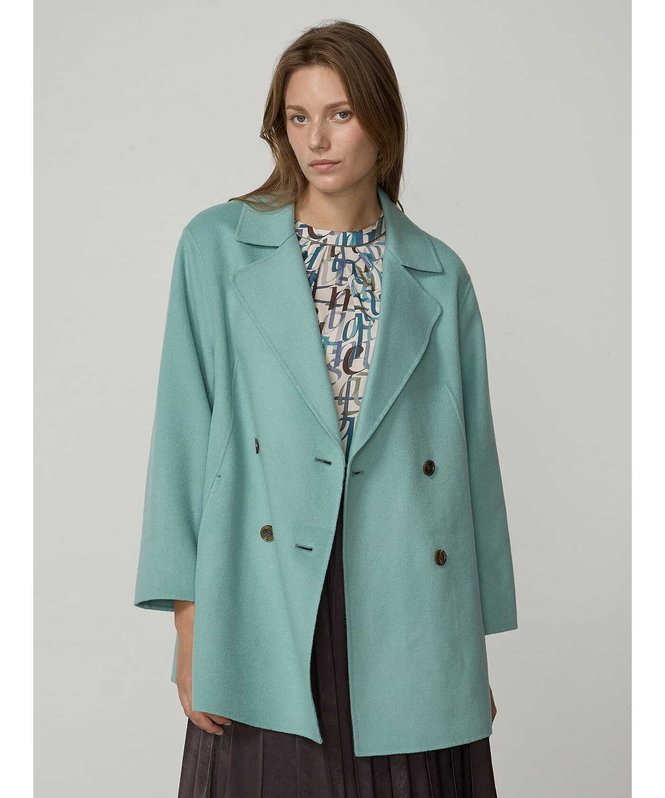 Aquascutum｜ダブルフェイス ショートコート | Rakuten Fashion(楽天