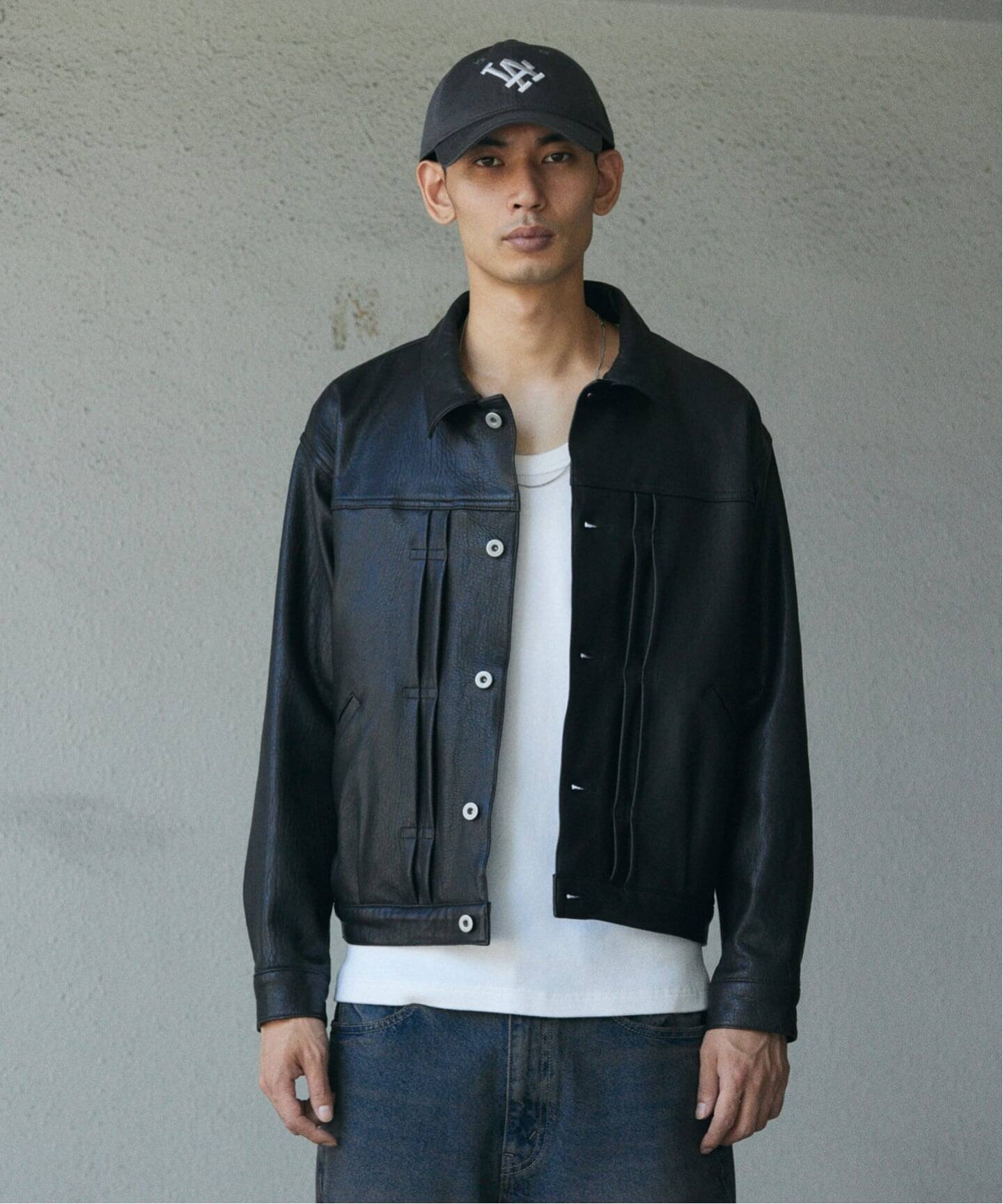 JOURNAL STANDARD｜ニュージーランド ラムレザー トラッカージャケット