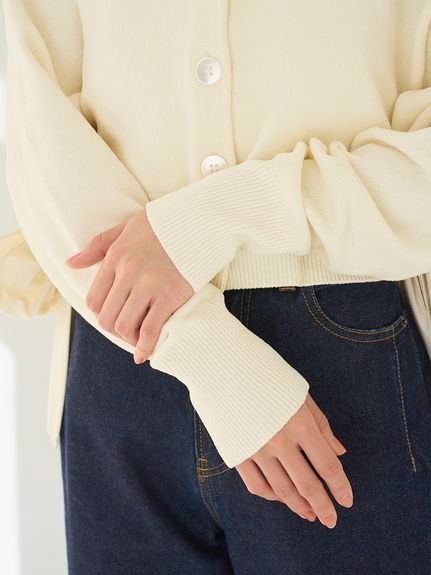 SNIDEL｜リボンドッキングカーディガン | Rakuten Fashion(楽天