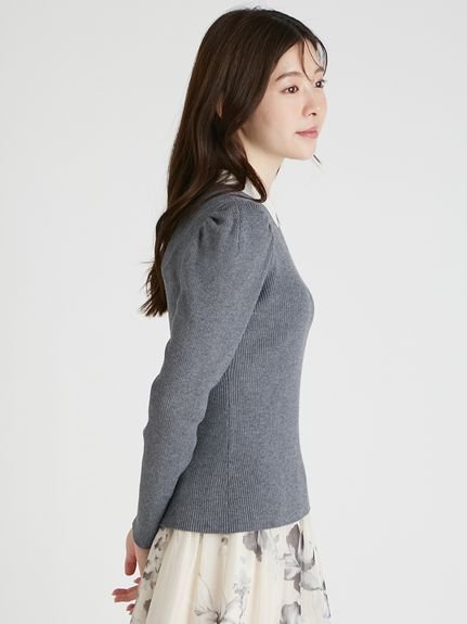 CELFORD｜カシミア混襟付きニット | Rakuten Fashion(楽天ファッション