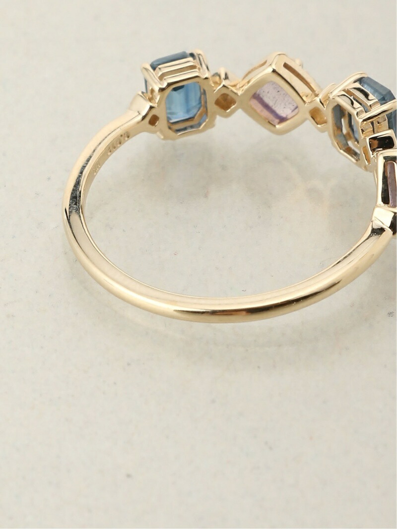 agete｜K10マルチストーンリング | Rakuten Fashion(楽天ファッション