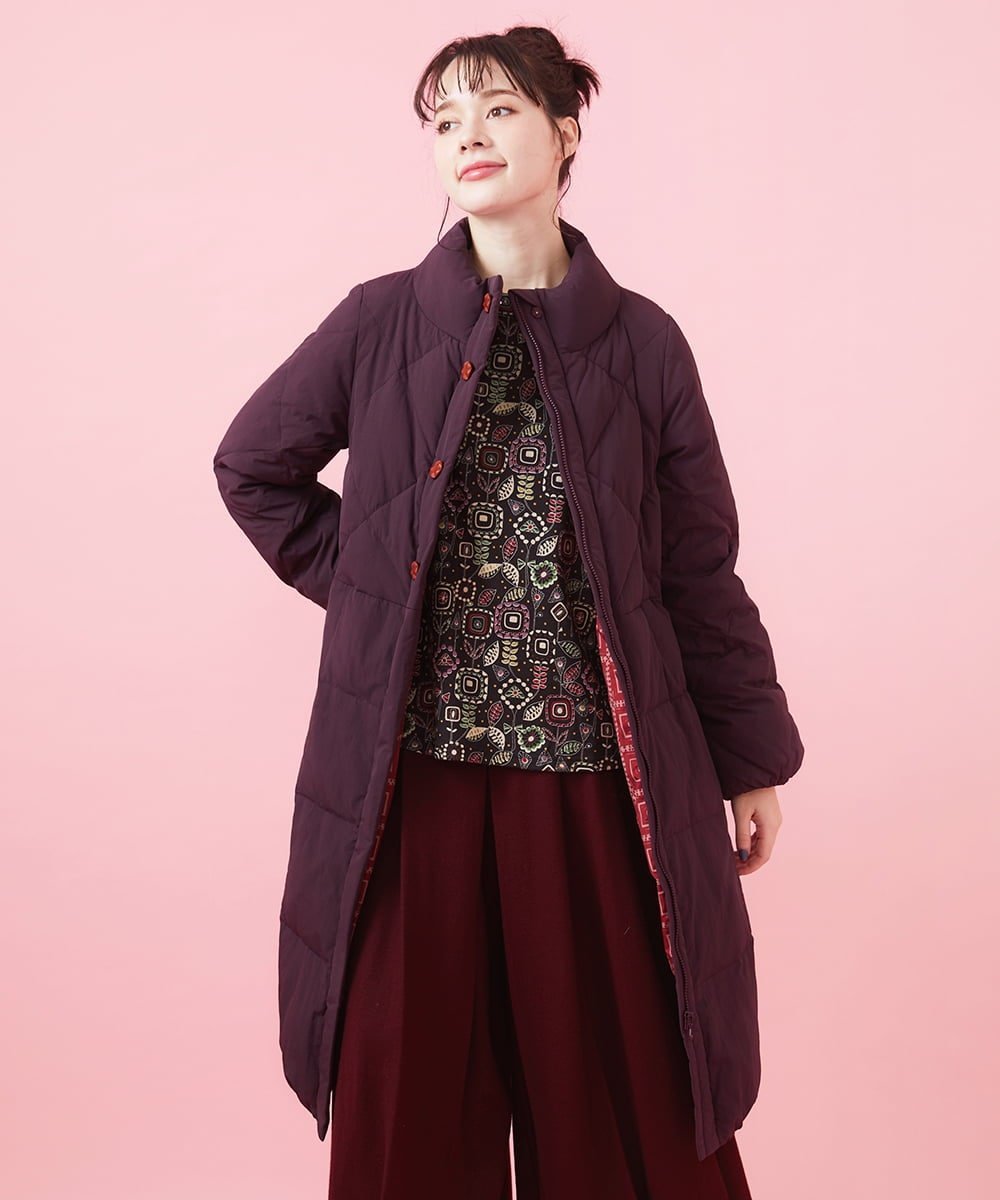 Jocomomola｜ナイロンワッシャーロングダウンコート | Rakuten Fashion