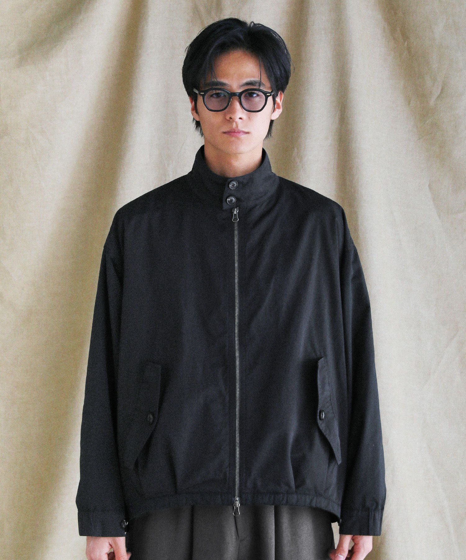 THE CASUAL｜コットンナイロン高密度ツイルG9スウィングトップ