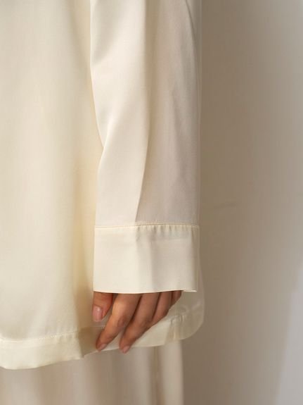 gelato pique｜【JOEL ROBUCHON】【販路限定】シルクサテンシャツ