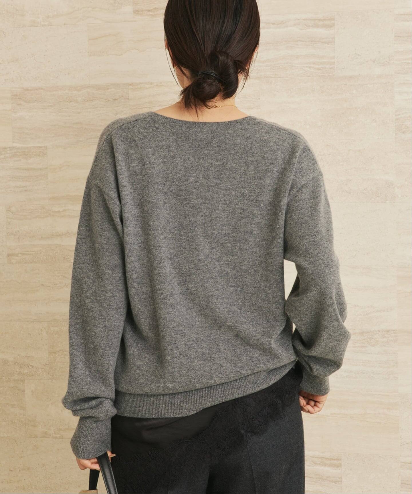 plage｜W/CAS Vネックプルオーバー | Rakuten Fashion(楽天