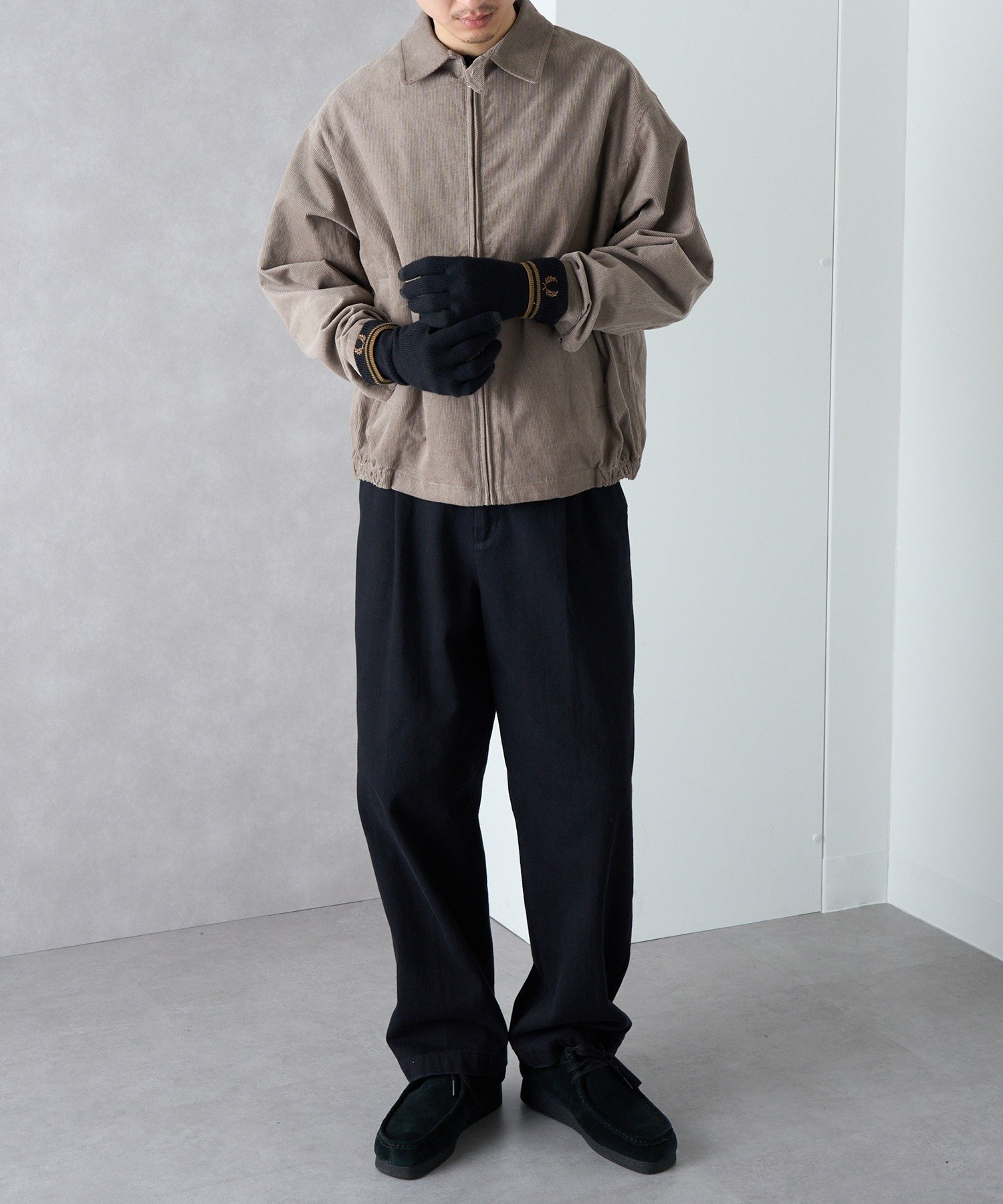 Cassette Chart｜FRED PERRY/TWIN TIPPED MERINO WOOL GLOVES/フレッド